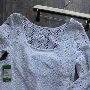 Lilly Pulitzer Resort White Topanga Dress M NWT